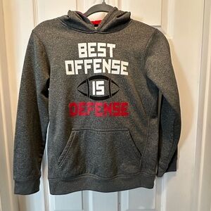 Two hoodies Kids Sz M Addidas & TekGear